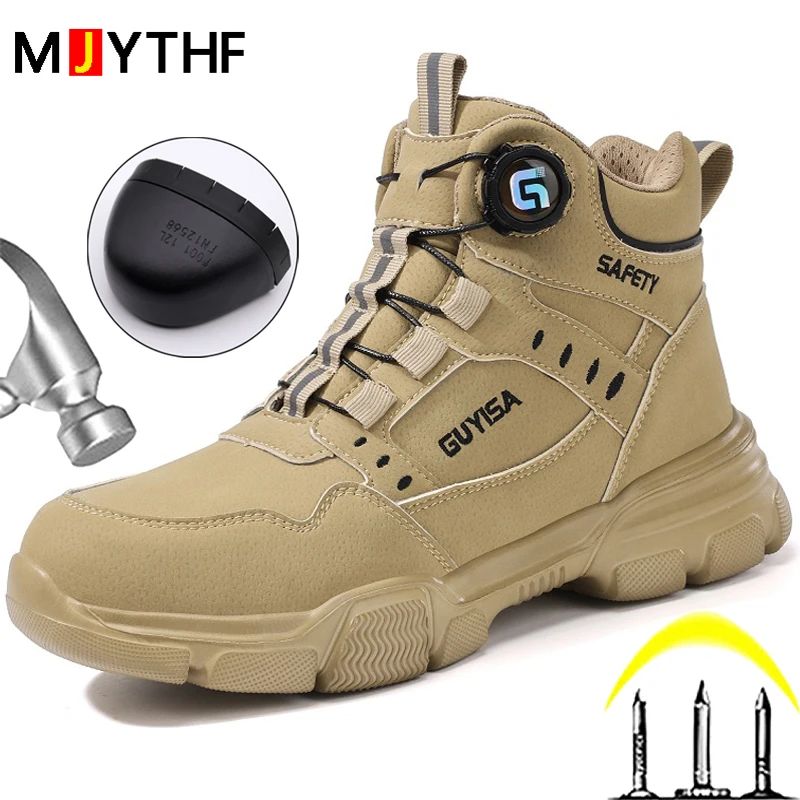 Anti-smash Anti Puncture Safety Shoes For Men