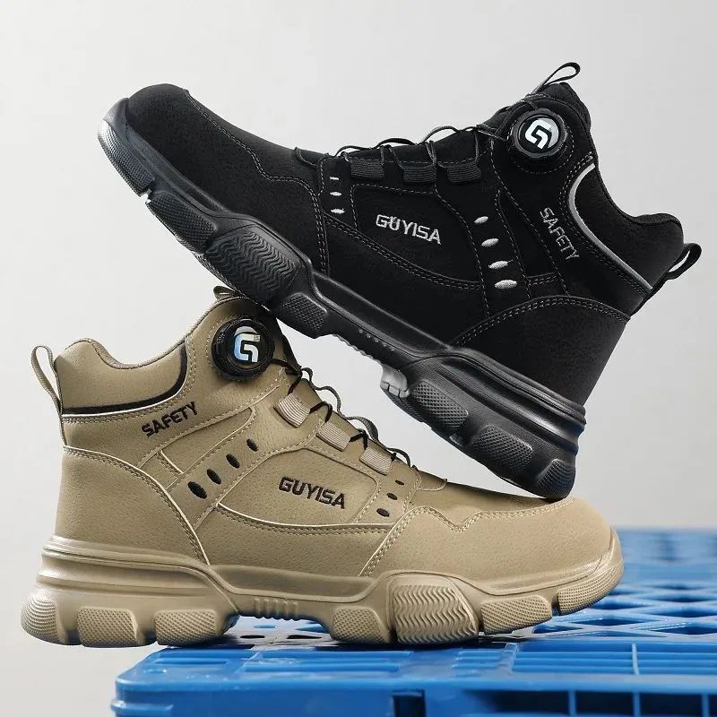Anti-smash Anti Puncture Safety Shoes For Men